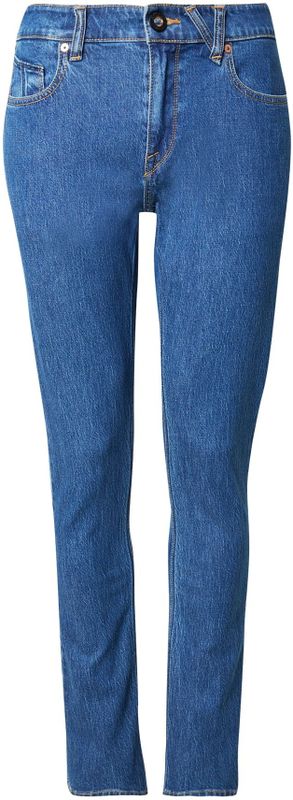 Volcom - Vorta Straight Fit - Spijkerbroek - Blauw - Heren Slim Jeans