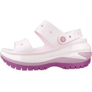 Crocs - Classic Mega Crush - Sandaal - Paars - 6 cm Hoge Platform