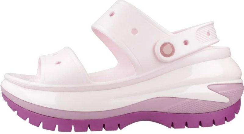 Crocs - Classic Mega Crush - Sandaal - Paars - 6 cm Hoge Platform