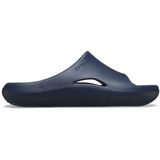 Crocs - Mellow Recovery Slide - Slipper - Navy - Croslite Materiaal