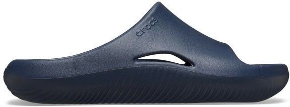 Crocs - Mellow Recovery Slide - Slipper - Navy - Croslite Materiaal