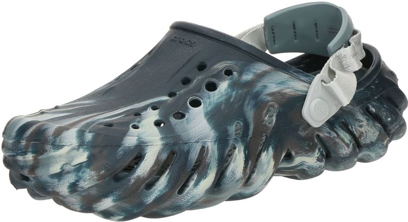 Klomp Crocs Unisex Echo Marbled Clog Black Sand Multi-Schoenmaat 48 - 49