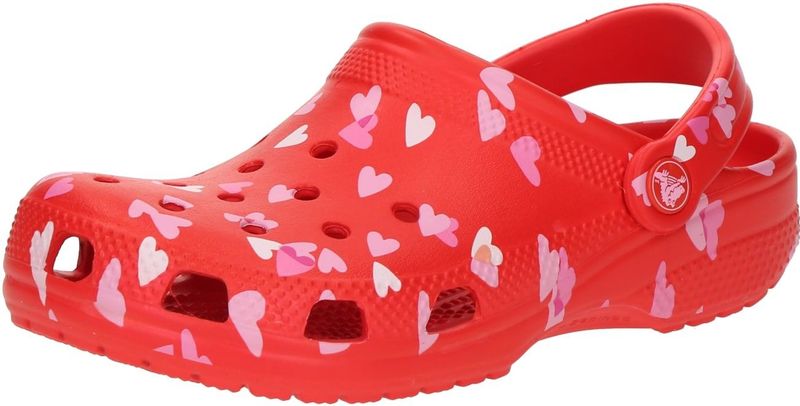 Crocs - VDay Clog K - Kindersabots - Rood - Croslite(TM) Materiaal