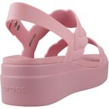 Crocs - Brooklyn Woven Low Sandalen - Rosette - Matlite™