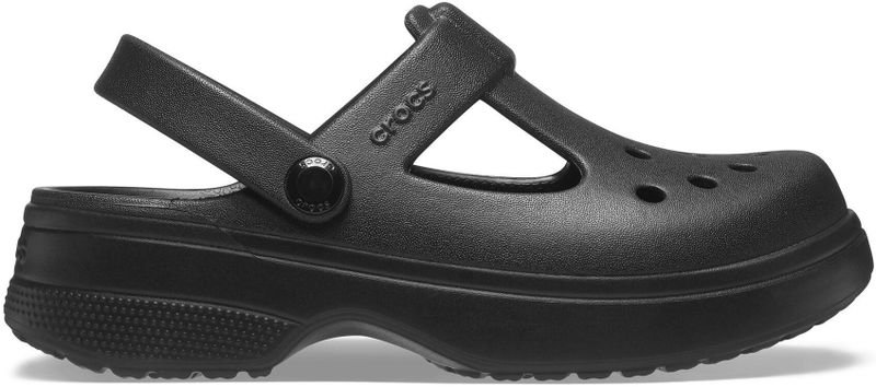 Crocs - Classic Mary Jane - Klompen - Zwart - Iconic Crocs Comfort