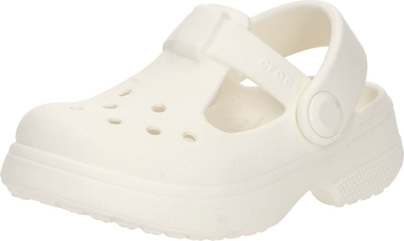 Crocs - Classic Mary Jane - Klompen - Kinder - Chalk - Rubber
