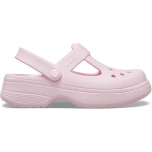Crocs Classic Mary Jane Clog - Uniseks Kinderen - Roze Melk