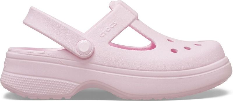 Crocs Classic Mary Jane Clog - Uniseks Kinderen - Roze Melk