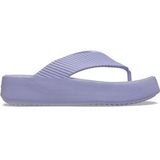 Crocs - Getaway Groove Platform Flip - Slipper - Mystic Purple - Croslite Materiaal