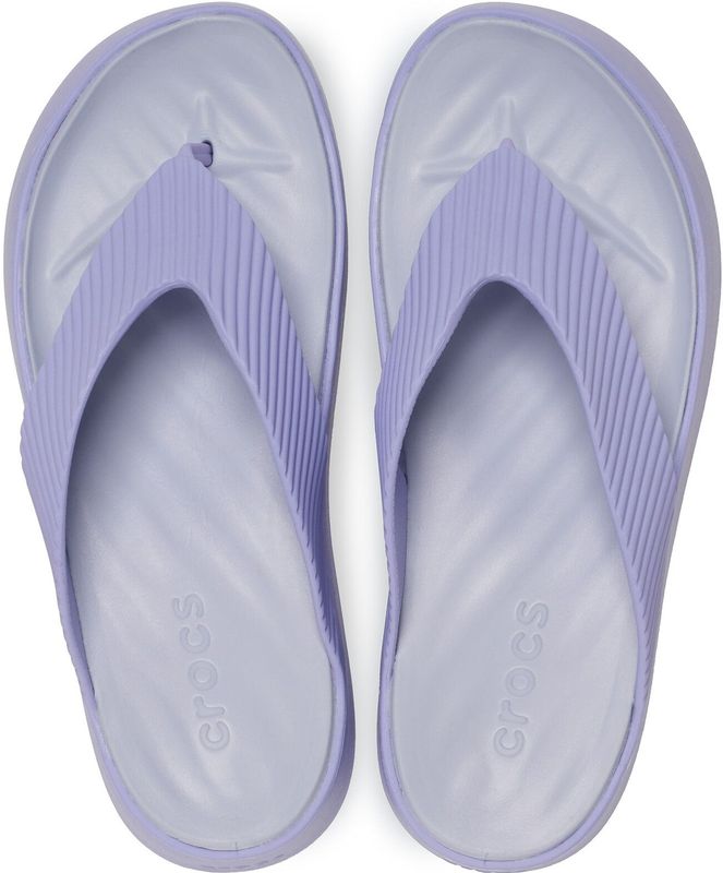 Crocs - Getaway Groove Platform Flip - Slipper - Mystic Purple - Croslite Materiaal