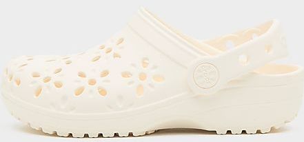 Crocs - Kids Classic Floral Cut Out - Sandaal - Chalk - Croslite