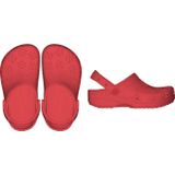 Crocs - Kids Classic Floral Cut Out Clog - Cherry Red - Croslite-Materiaal