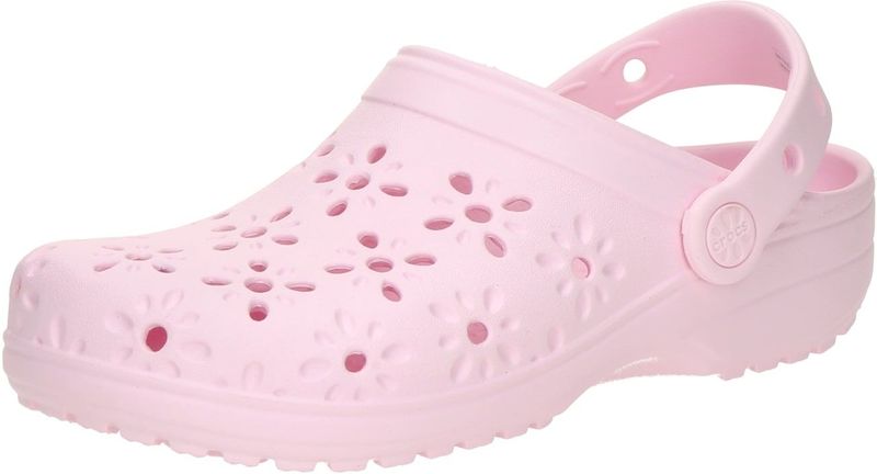 Crocs - Classic Floral - Kinderschoenen - Roze - Croslite(TM) Materiaal