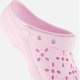 Crocs - Classic Floral Cut Out Clog - Pink Milk - Croslite Materiaal