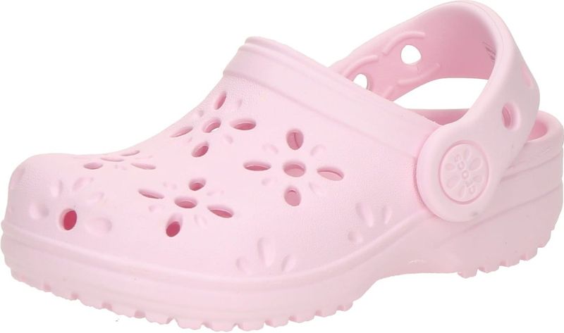 Crocs - Classic Floral Cut Out Clog - Pink Milk - Croslite Materiaal