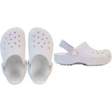 CROCS - Classic Iridescent Glitte - Sabots - Wit - Thermoplastisch