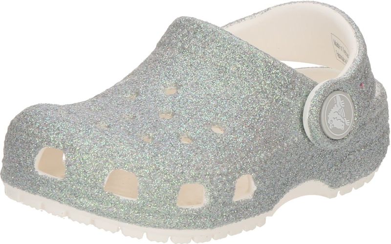 CROCS - Classic Iridescent Glitte - Sabots - Wit - Thermoplastisch