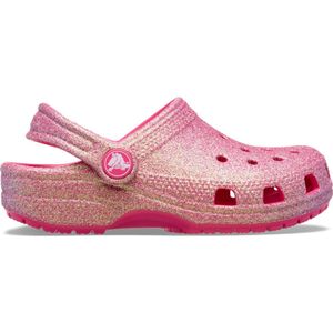 Crocs Classic Iridescent Glitter CgT Unisex Clogs Dragon Fruit