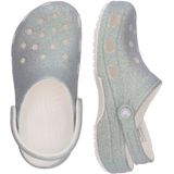 CROCS - Classic Iridescent Glitte - Sabots - Wit - Thermoplastisch