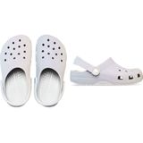 CROCS - Classic Iridescent Glitte - Sabots - Wit - Thermoplastisch