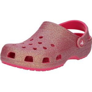 Crocs Clog »Classic Iridescent Glitter«, Glitzerschuh, Sandale, Hausschuh mit schwenkbarem Fersenriemen