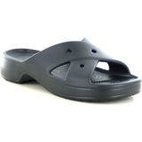 Crocs - Classic Cross Strap - Slipper - Zwart - Croslite™
