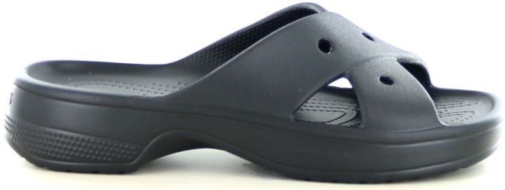 Crocs - Classic Cross Strap - Slipper - Zwart - Croslite™