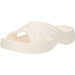 Crocs - Classic Cross Strap Slides - Slippers - Chalk - Croslite™