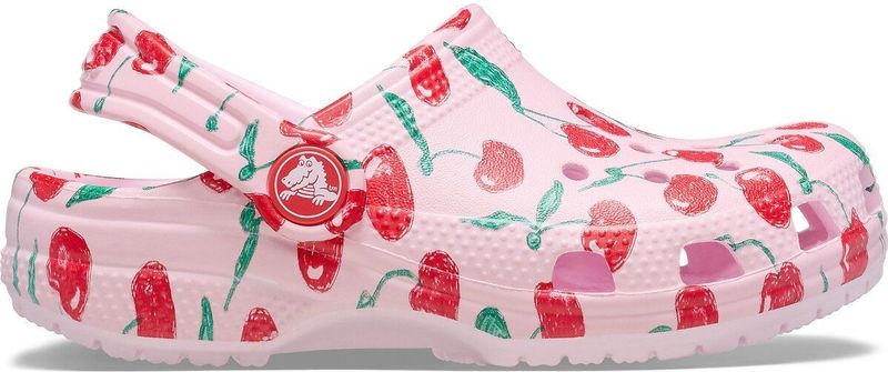 Crocs - Kids Classic Fresh Fruits Clog - Pink Milk - Croslite Materiaal