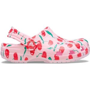 Crocs - Toddler Classic Fresh Fruits - Sandaal - Pink Milk - Croslite Materiaal