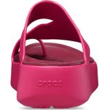 Crocs - Getaway Platform Toe Loop Slippers - Zwart - Vrijetijdsschoenen - Flexibel