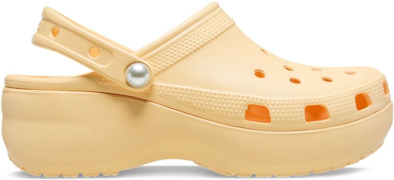 Crocs - Classic Platform - Klompen - Parelmoerkleurige Klinknagels
