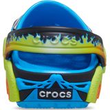 Crocs - Toddler Classic IAM Monster Truck - Klompen - Neon Ocean - Kinder