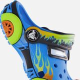 Crocs - Toddler Classic IAM Monster Truck - Klompen - Neon Ocean - Kinder