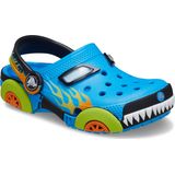 Crocs - Toddler Classic IAM Monster Truck - Klompen - Neon Ocean - Kinder