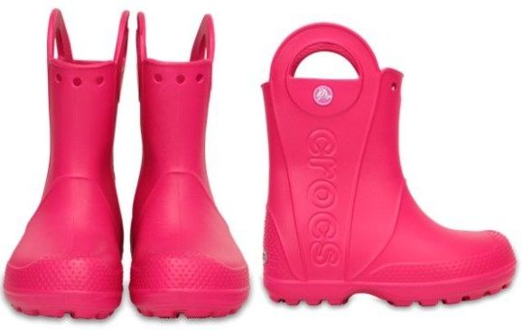 Crocs - Handle It Rain Boot - Regenlaars - Pink Crush - Croslite Materiaal
