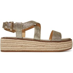 MICHAEL Michael Kors  LYNN ESPADRILLE SANDAL  sandalen  dames Goud