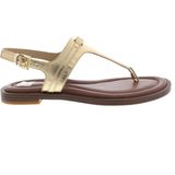 Teenslipper - Effen - Leer - Verstelbare Riemen - Platte Hak