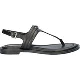 Teenslipper - Effen - Leer - Verstelbare Riemen - Platte Hak