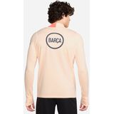 Nike - FC Barcelona Strike - Trainingstrui - Oranje Donkerblauw - 1/4-Zip 2025-2026