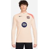 Nike - FC Barcelona Strike - Trainingstrui - Oranje Donkerblauw - 1/4-Zip 2025-2026
