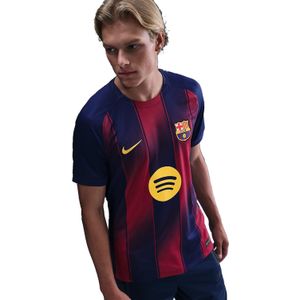 NIKE - fcb m nk df jsy ss stad hm - Wedstrijdshirt - Blauw - Korte Mouw - Replica Voetbal Heren