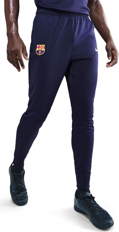 Nike FC Barcelona Strike Trainingsbroek 2025-2026 Donkerblauw Goud