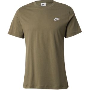 Nike Club T-shirts Heren - Olijf - Maat L