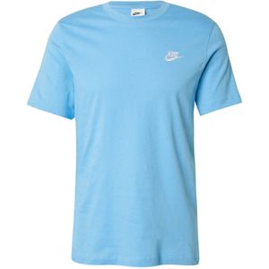 Nike Club T-shirts Heren - Blauw - Maat XS