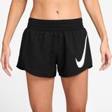 Nike - One Swoosh - Hardloop Short - Zwart - Dames - Wijd