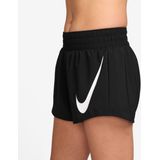 Nike - One Swoosh - Hardloop Short - Zwart - Dames - Wijd