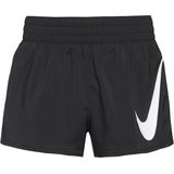 Nike - One Swoosh - Hardloop Short - Zwart - Dames - Wijd