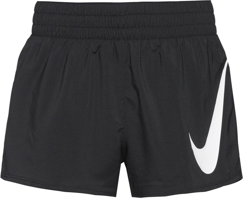 Nike - One Swoosh - Hardloop Short - Zwart - Dames - Wijd
