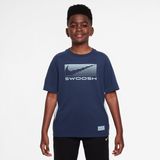 NIKE - Multi Big Kids - Dri-FIT SS Shirt - Blauw - Training T-shirt Korte Mouw